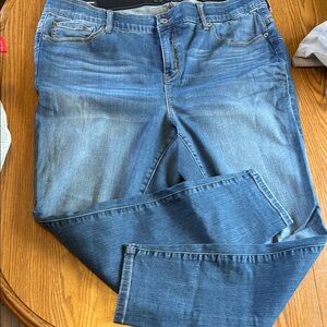 Torrid Bombshell Skinny Blue Denim Jeans